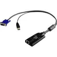 Aten KA7175-AX toetsenbord-video-muis (kvm) kabel Zwart, Blauw, Metallic