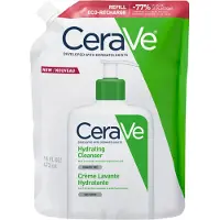 CeraVe Hydraterende Crème Wash Navulling voor Normale tot Droge Huid 473 ml Crème