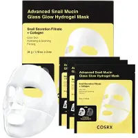 CosRx Advanced Snail Mucin Glass Glow Hydrogel Mask 3er Set Sheet Mask 3 st