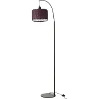 J-Line Floor lamp lantern metal purple