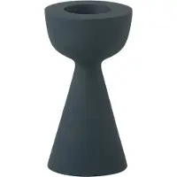 J-Line Kaarshouder cone aluminium blauw small