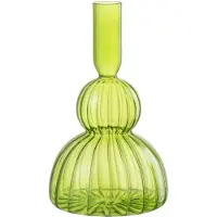 J-Line Vaas juliette glas groen