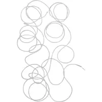 J-Line Kerstverlichting 10m in/outdoor white plastiek