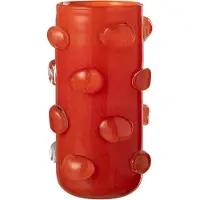 J-Line Vaas aruna glas rood large