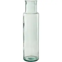J-Line Vase cylinder recycled glass large