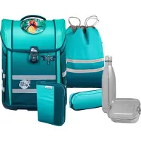 MCNEILL Perfecto Schooltas set 5-delig blauw