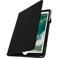Avizar Foliohoes Geschikt voor Apple iPad Air / iPad 9.7 / 5 folio case integrale bescherming ondersteunende functie, Zwart