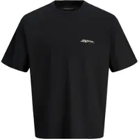 Jack & Jones Junior Shirt 'JORIslington' kreeft / zwart / wit
