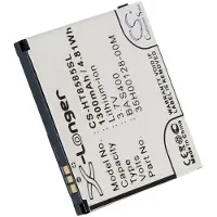 123accu Dopod 35H00128-00M / BA S400 / BB81100 accu (1300 mAh, huismerk)