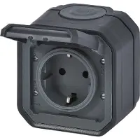 Legrand geaarde stekkerdoos 069799L, serie Plexo New