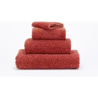Abyss & Habidecor Washandje Super Pile Chili (17 x 22 cm)
