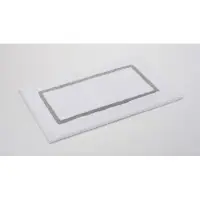 Abyss & Habidecor Badmat Karat White Silver-70 x 120 cm