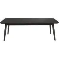 White Label Salontafel Coffee Fabio Black - 120 x 60 cm