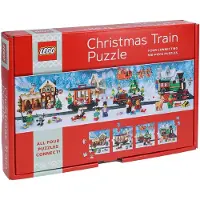 LEGO Kersttrein puzzel