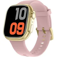 Smarty 2.0 Smartwatch met Siliconenband | Roze/Goud | SW071D