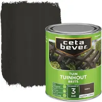 Cetabever tuinhout beits transparant ebben zijdeglans 750 ml