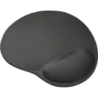 Trust Bigfoot gel muismat, ergonomisch, zwart