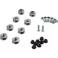 SW-Motech Adapter kit voor PRO zijdrager - Voor AERO ABS zijkoffers. Montage van 2 koffers.