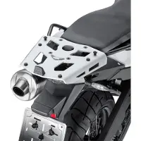 Givi Alu Topcase-Drager ALU, F650/700/800GS ZILV. zilver