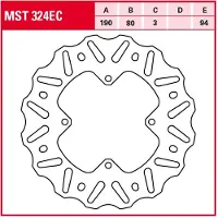TRW Mst324ec Off Road Remschijf