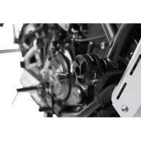 SW-Motech Frame slider kit - Zwart. Yamaha XSR700 (15-) / XTribute (19-).