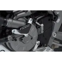 SW-Motech Waterpompbescherming - Zilver/zwart. Ducati modellen.