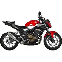 MIVV Gp Honda Cb 500 F 2019-24 H.075.l6p Gehomologeerde Slip On Uitlaatdemper