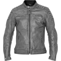 John Doe Leren Jas Storm Grijs Maat 2XL