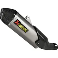 Akrapovic Ducati Ref:s-d9so19-hjat Tuv Euro 5 Titanium Gehomologeerde Slip On Uitlaatdemper