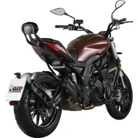 MIVV Double Gun Benelli 502c 2019-24 E.005.ldgb Gehomologeerde Slip On Uitlaatdemper