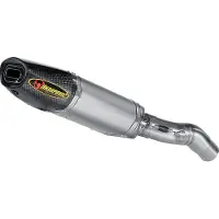 Akrapovic Slip-On-Lijn Geluiddempers ZX-6R 07-08 TITANIUM