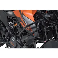 SW-Motech Bovenste crash bar voor orig. KTM crash bar - Zwart. KTM 390 Adv (19-).