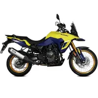 MIVV Speed Edge Suzuki V-strom 800 De 2023-24 S.061.lrx Gehomologeerde Slip On Uitlaatdemper