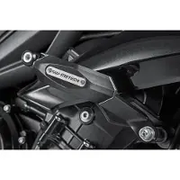 SW-Motech Frame slider kit - Zwart. Triumph Street Triple (12-) / Rx (15-).