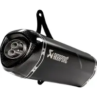 Akrapovic Line Stainless Steel Gts 300/sei Giorni/hpe 16 Ref:s-ve3so9-hrssbl Niet Gehomologeerde Slip-on Uitlaatdemper