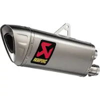 Akrapovic Triumph Ref:s-t12so5-hapxlt Tuv Euro 5 Titanium Gehomologeerde Slip On Uitlaatdemper