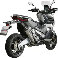 MIVV Delta Race Honda X-adv 750 2017-24 H.066.ldrx Gehomologeerde Slip On Uitlaatdemper
