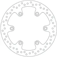 FERODO Remschijf FMD0010R, 1 Stuk