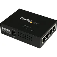 StarTech.com PoE+ injecteur - - POEINJ4G - 4 Gigabit-poorten - 120 Watt - Wandmontage