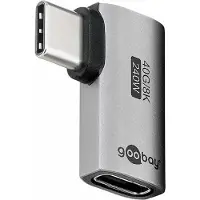 Goobay Haakse USB4 C verloopstekker