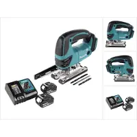 Makita DJV 180 RG accu-decoupeerzaag 18 V + 2x accu 6,0 Ah + oplader