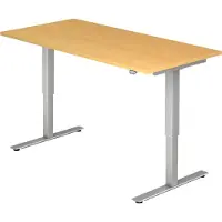 Hjh OFFICE PRO XMST 16 S - Beuken 160 x 80 Tafelhoogte I Elektrisch in hoogte verstelbaar
