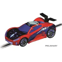 Carrera Go!!! Racebaanonderdeel - GO!!! Spider-Man Speed Shifter - Rood/Blauw auto