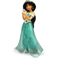 BULLYLAND 12455 – Speelfiguur en verzamelfiguur Jasmine uit Aladdin, ca. 10 cm – levensecht en detailrijk vormgegeven – ideaal als taartfiguur en klein cadeautje voor kinderen vanaf 3 jaar.