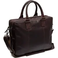 The Chesterfield Brand Fabian Koffer Leer 40 cm Laptop compartiment bruin