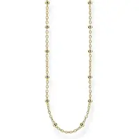 Thomas Sabo Halsketting, Erfstukketting geelgoud, (925 zilver, 60 cm)