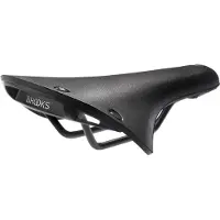 Brooks Cambium C19 Zadel - Zwart, Staal, 490g