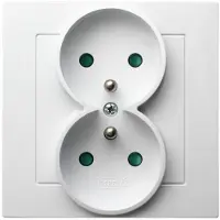 Ospel GP-2GZP/00, Wit, IP20, 16 A, 84 mm, 45 mm, 84 mm