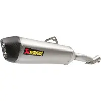 Akrapovic Slip-on Line Honda Vfr 1200 X Crosstourer 16-20 S-h12so4-hzaat Niet Gehomologeerde Slip-on Uitlaatdemper