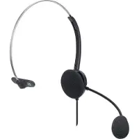 Manhattan Mono USB-Headset On-Ear kabelgebunden USB-A-Stecker Lautstärkeregelung schwarz On Ear headset Kabel Mono Zwart Volumeregeling, Microfoon